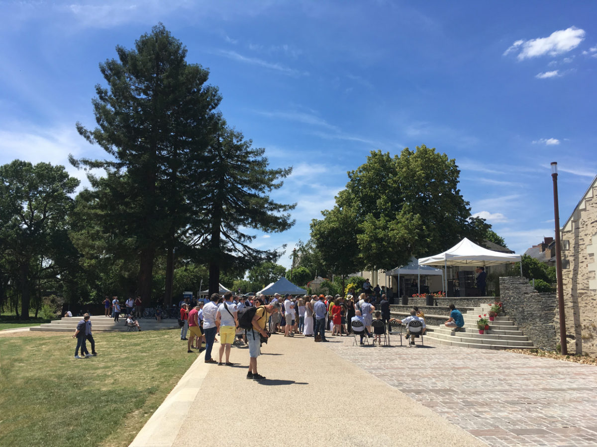 La place de la Saulaie et le quai de la Noë inaugurés à Bouchemaine