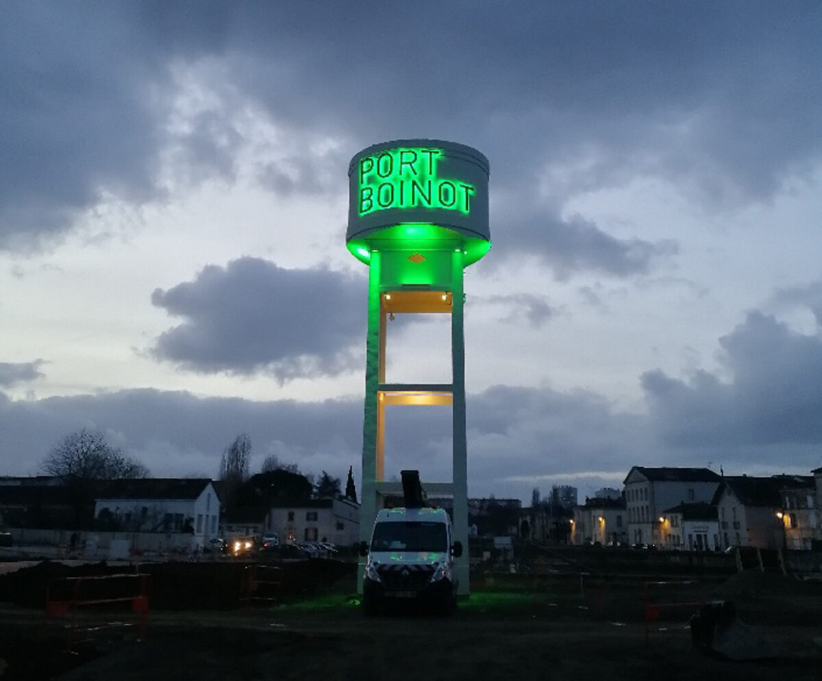 Niort, port Boinot en chantier