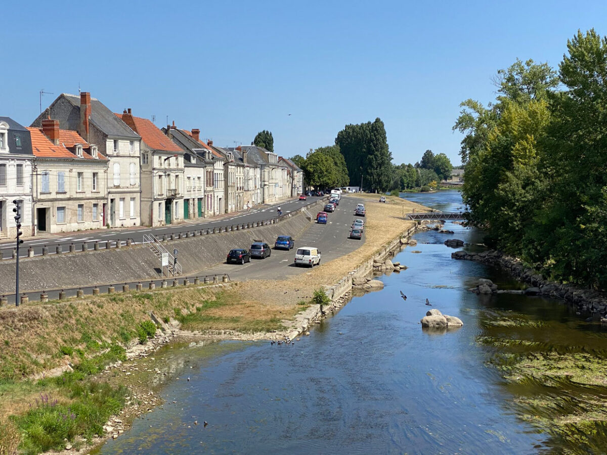 Chatellerault, rive gauche, les quais continuent d’évoluer