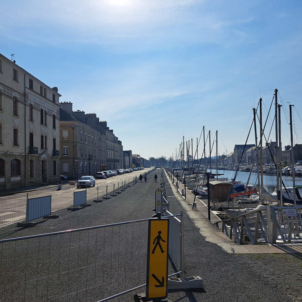 Démarrage du chantier de la presqu’ile, Redon