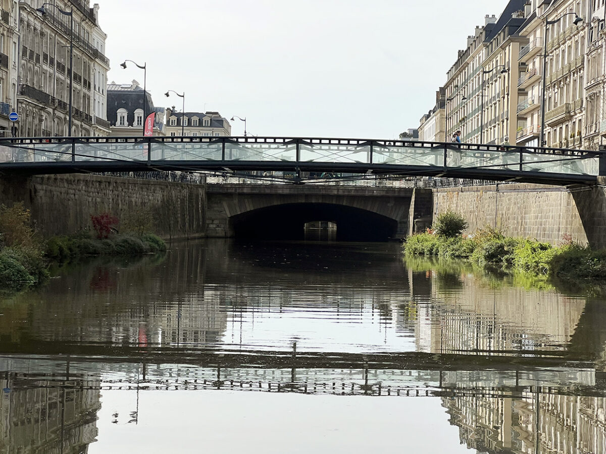 Rennes, les quais de la Vilaine