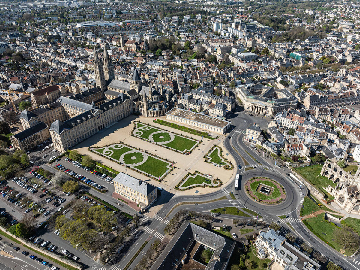 Caen, places Fontette et Guillouard