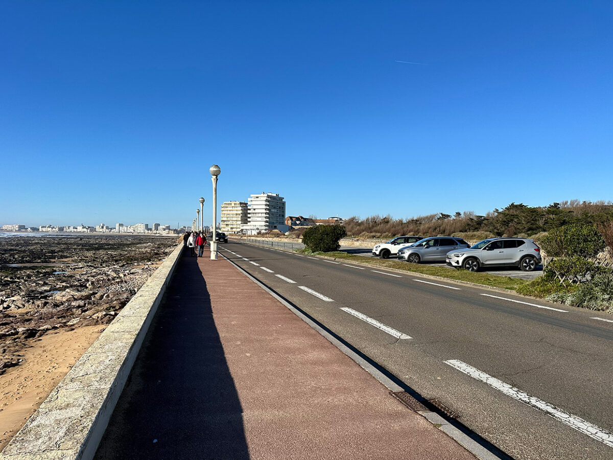 Les Sables d’Olonne, promenade Kennedy